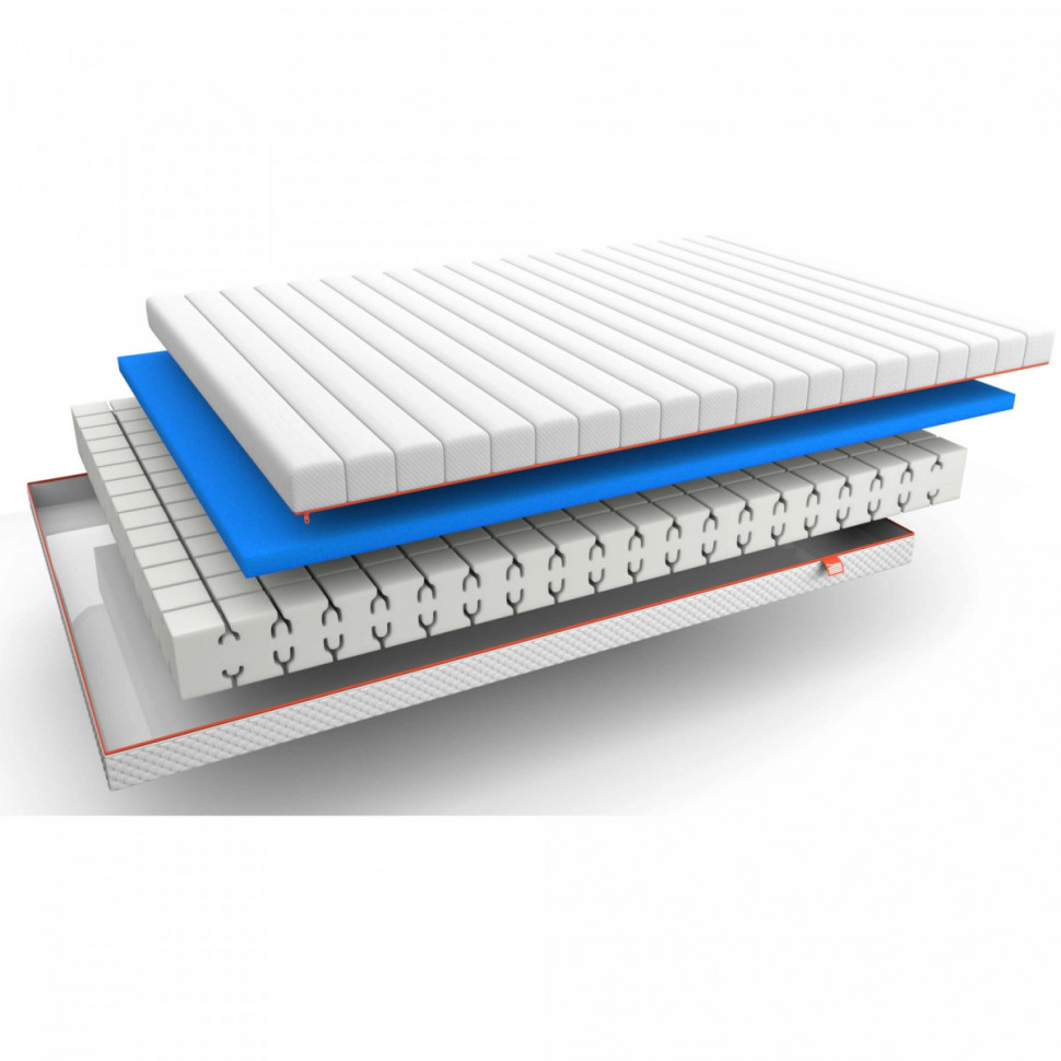 Матрас беспружинный МЕТ АЭРО, ширина 90 см