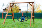 Качели деревянные Выше Всех