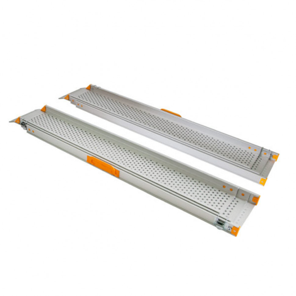 Пандус телескопический 3-секционный Мега 3ПТ2-180 с перфорацией